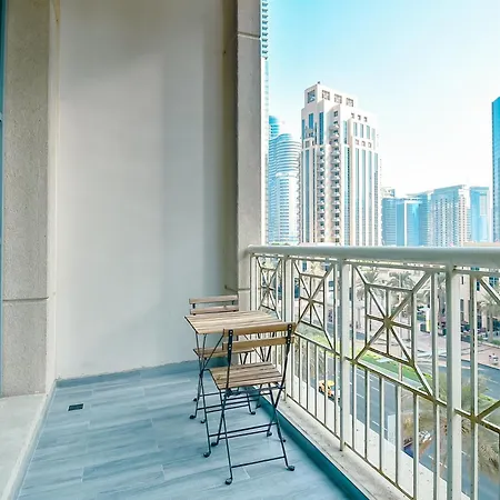 Luxury Escapes - Elegant 3Br Apt With 4 Balconies In 29 Blvd Dubaï Extérieur photo
