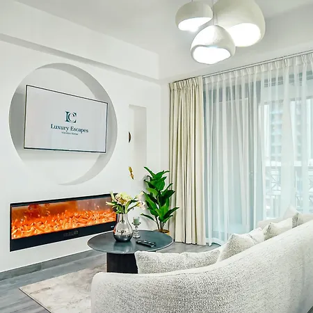 Luxury Escapes - Elegant 3Br Apt With 4 Balconies In 29 Blvd Dubaï Extérieur photo