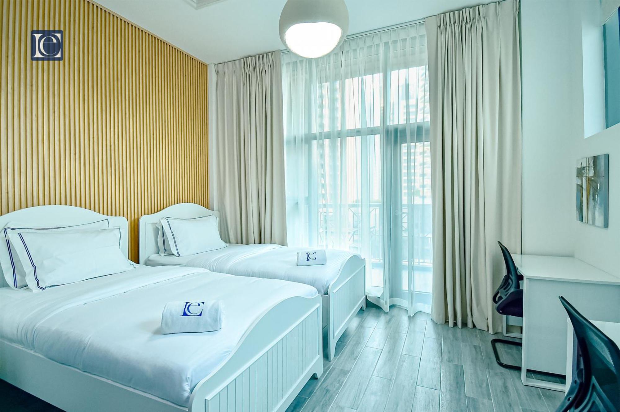 Luxury Escapes - Elegant 3br With 4 Balconies In 29 Blvd دبي